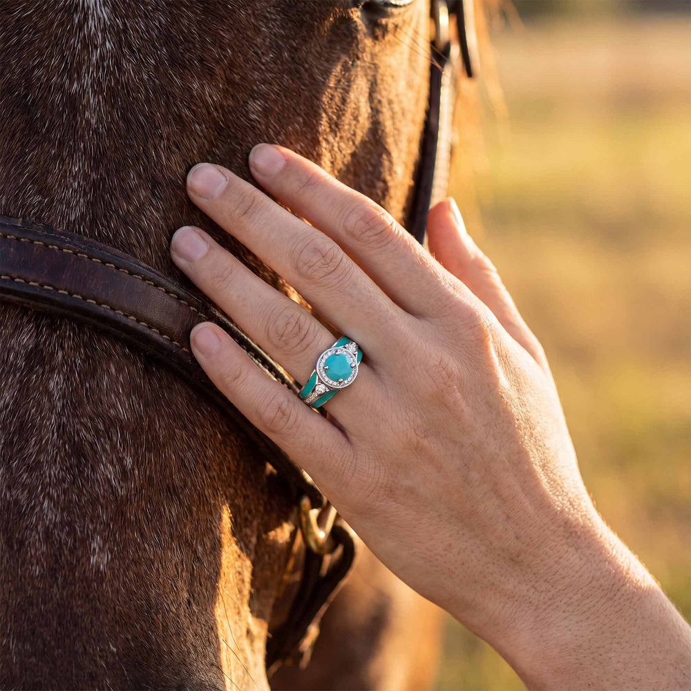 Brave Belt Ring - Turquoise - Serene Western