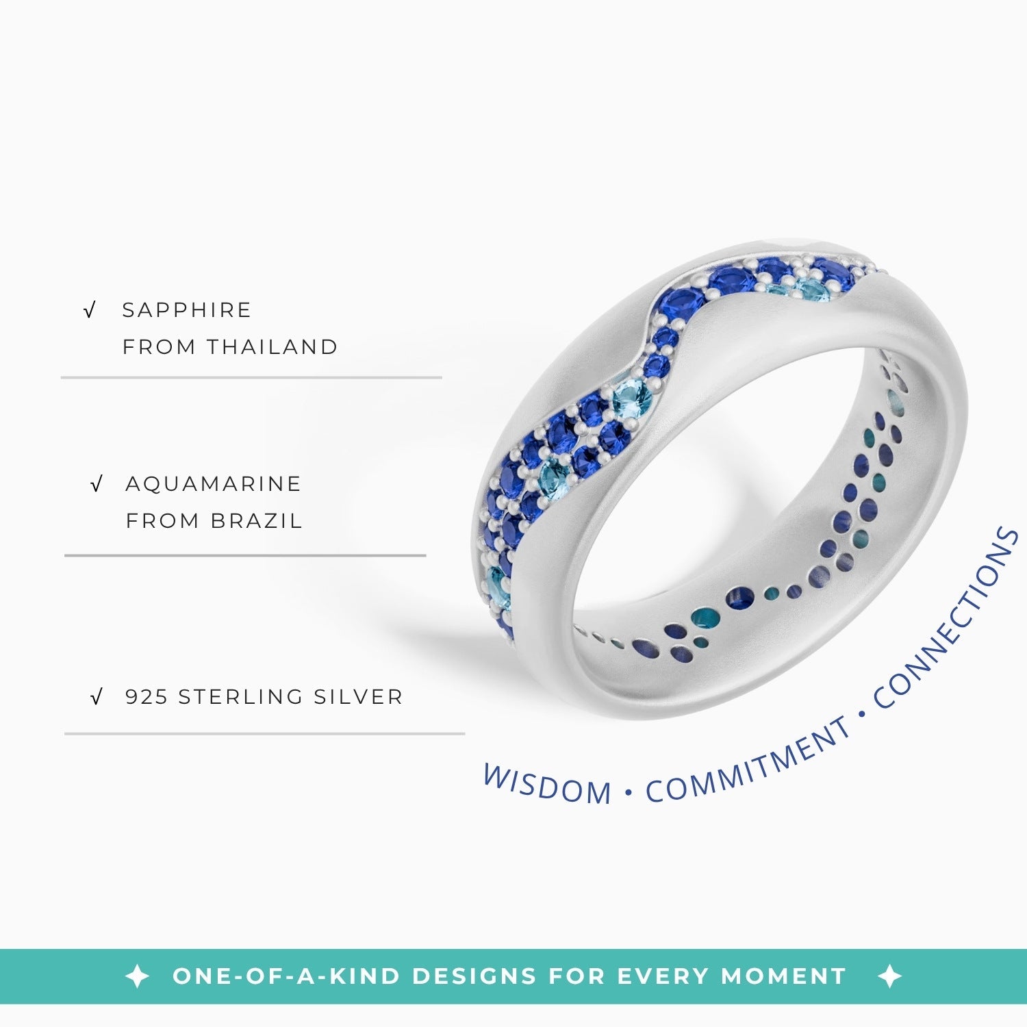 Bubble Concerto Ring - Serene Western