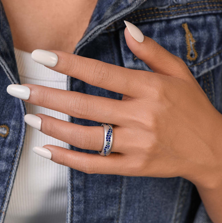 Bubble Concerto Ring - Serene Western