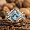 Cascading Ridges Ring