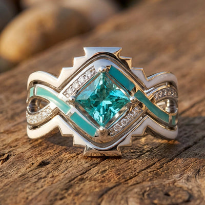 Cascading Ridges Ring