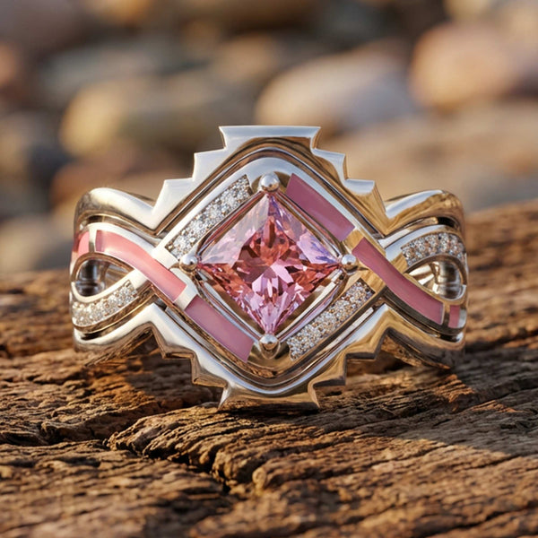 Cascading Ridges Ring