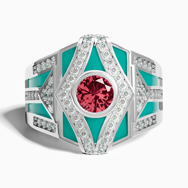 Celestial Canopy Ring - Ruby - Serene Western