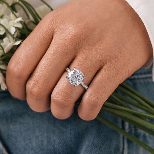 Celestial Vow Ring - Moissanite - Serene Western