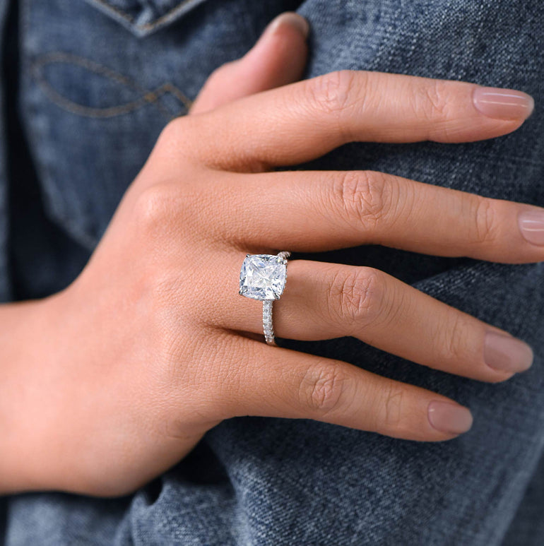 Celestial Vow Ring - Moissanite - Serene Western