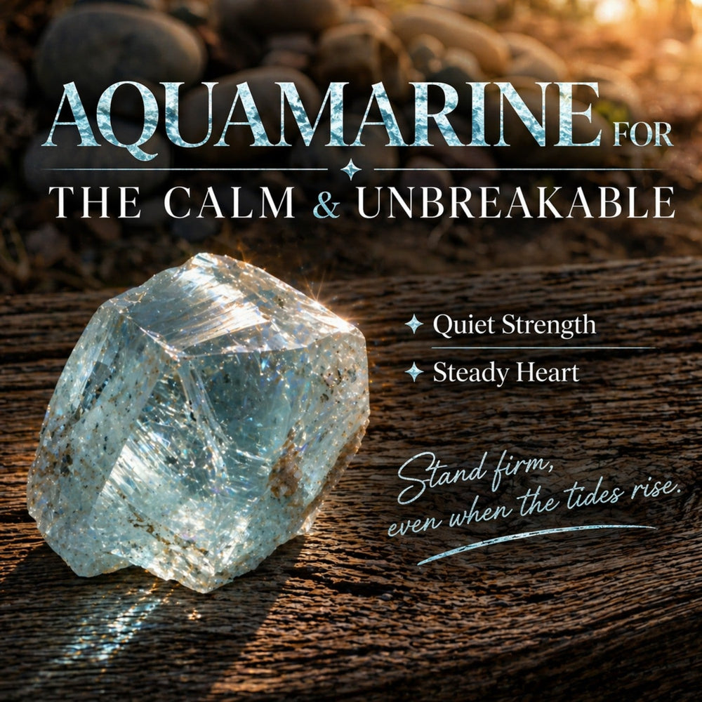 Century Romance Ring - Aquamarine - Serene Western