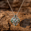 Chief's Crown Necklace - Aquamarine