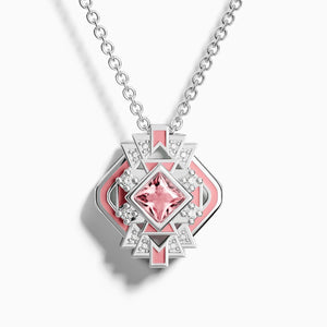 Chief's Crown Necklace - Rose Quartz - Serene Western