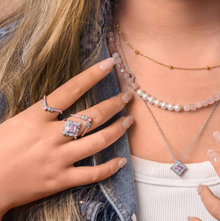Chief's Crown Ring - Rose Quartz - Serene Western