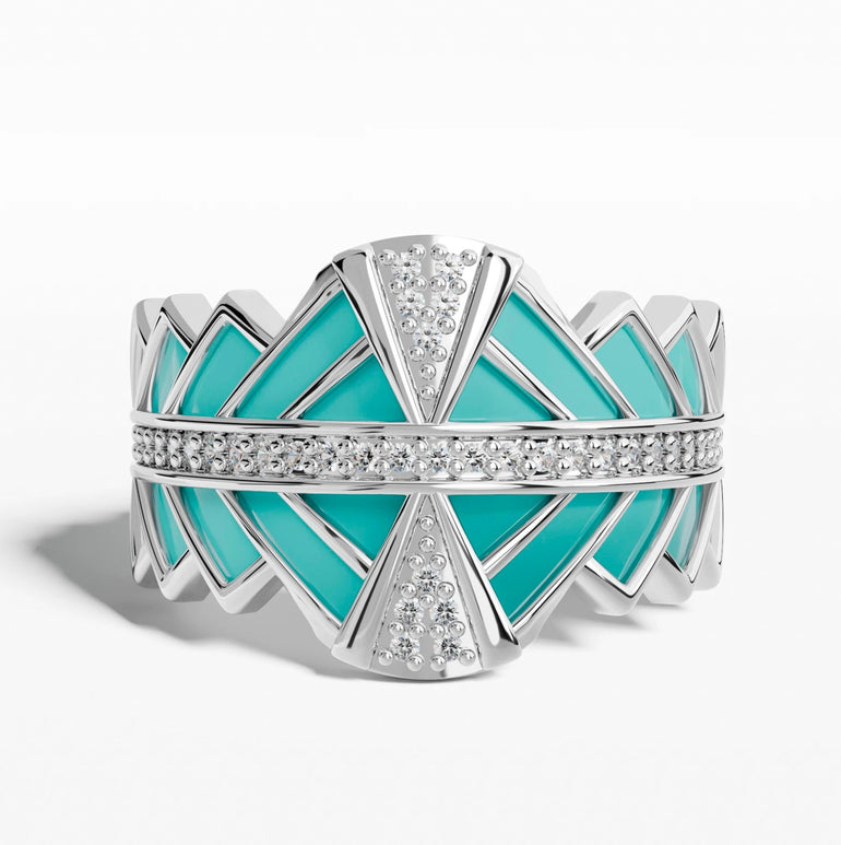 Chill Glacier Ring - Serene Western