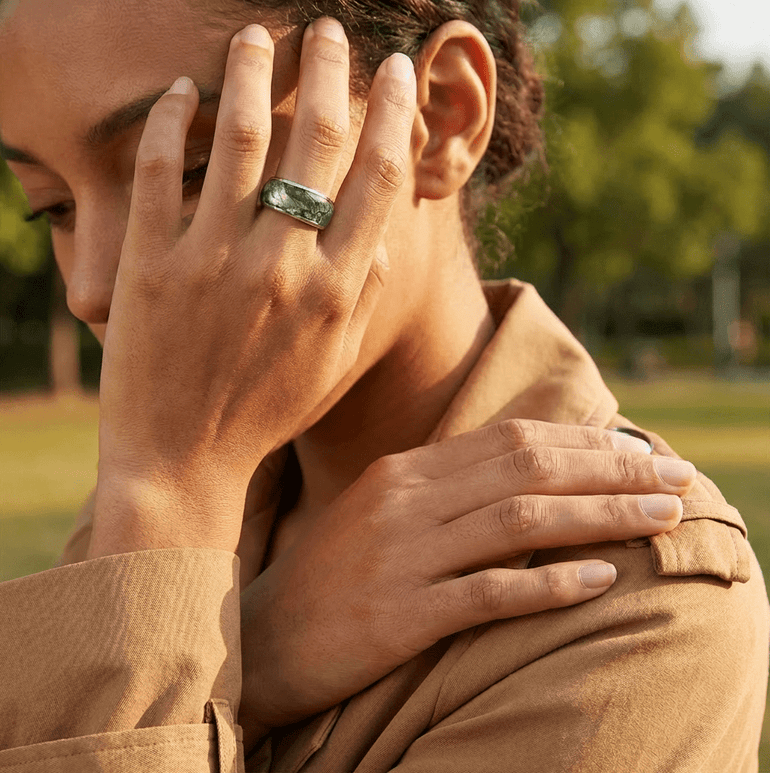 Cloud Vein Ring - Serene Western
