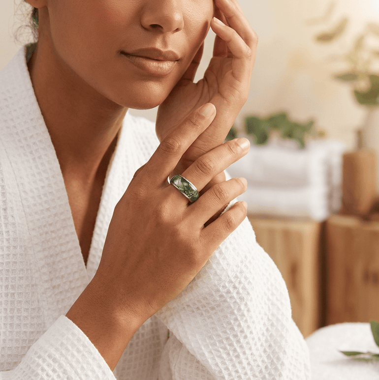 Cloud Vein Ring - Serene Western