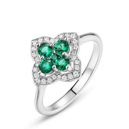 Clover Gleam Ring - Serene Western