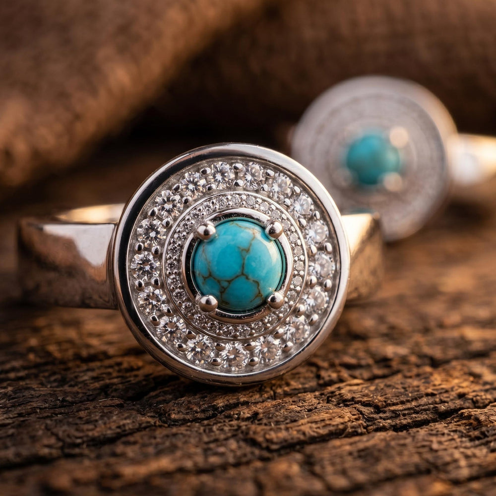 Competitive Spirit Earrings - Turquoise - Serene Western