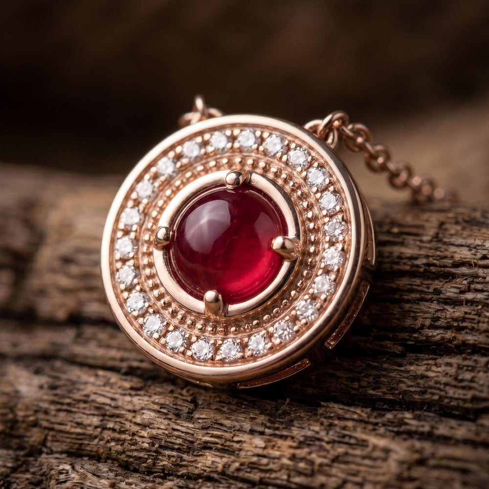 Competitive Spirit Necklace - Ruby - Serene Western