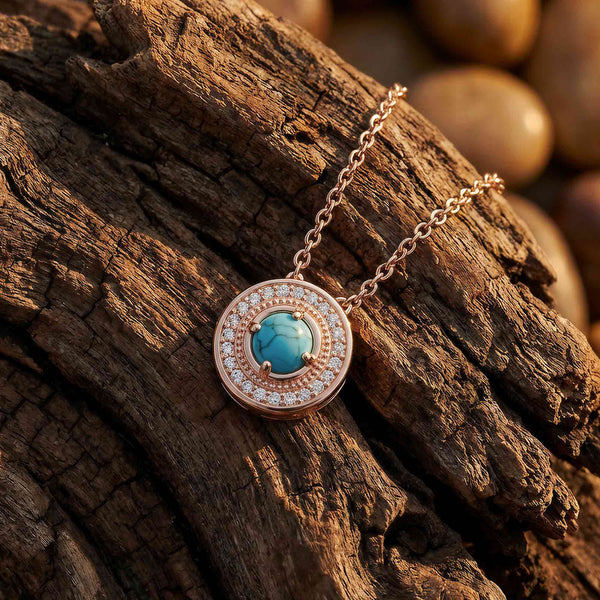 Competitive Spirit Necklace - Turquoise