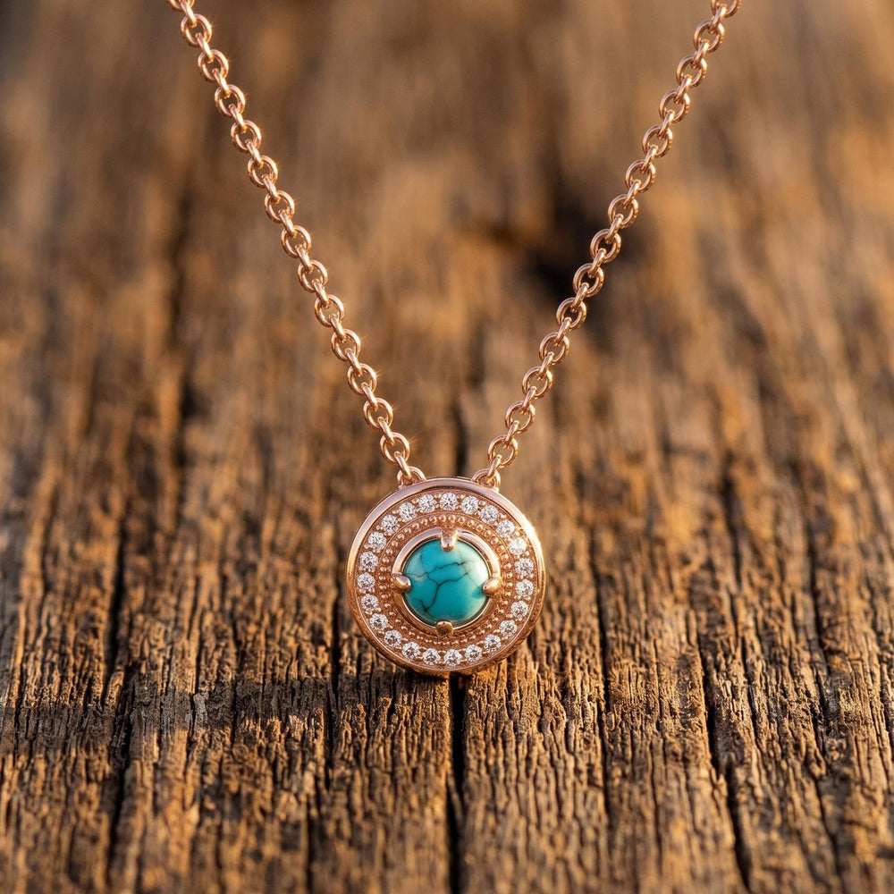 Competitive Spirit Necklace - Turquoise - Serene Western