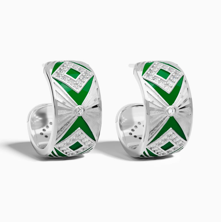 Cowgirl Legend Earrings - Green - Serene Western