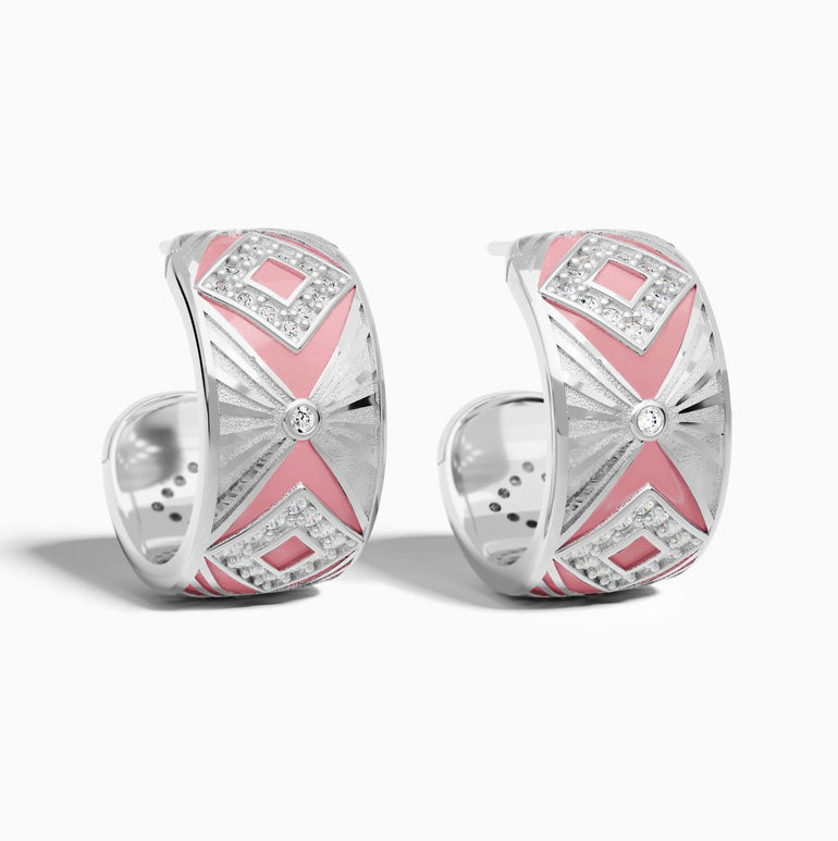 Cowgirl Legend Earrings - Pink - Serene Western