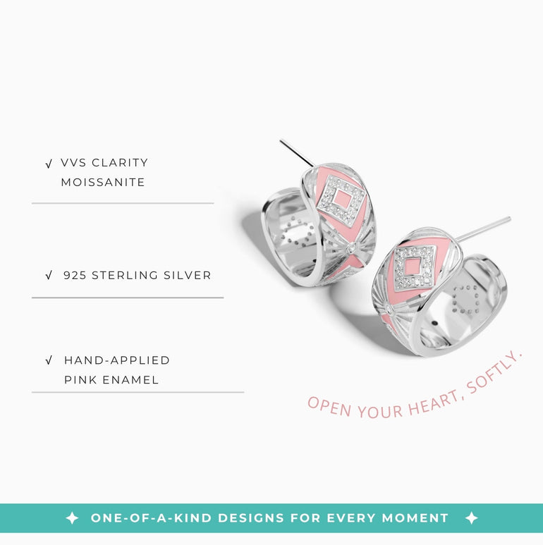 Cowgirl Legend Earrings - Pink - Serene Western