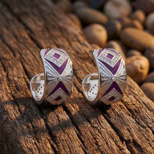 Cowgirl Legend Earrings - Purple
