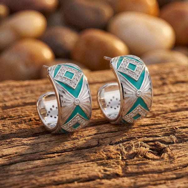 Cowgirl Legend Earrings - Turquoise