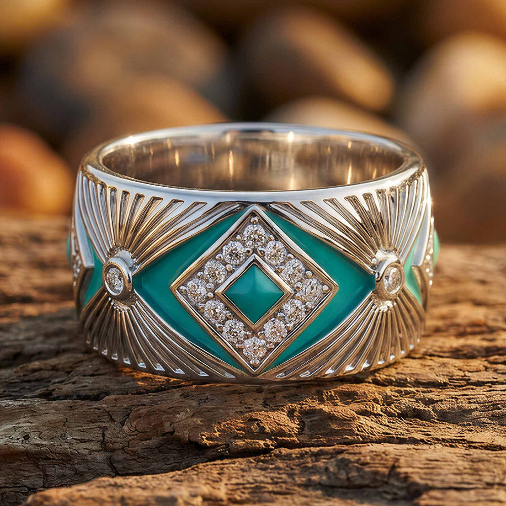 Cowgirl Legend Ring - Moissanite - Serene Western