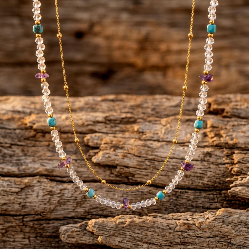 Crystal Energy Necklace - Serene Western