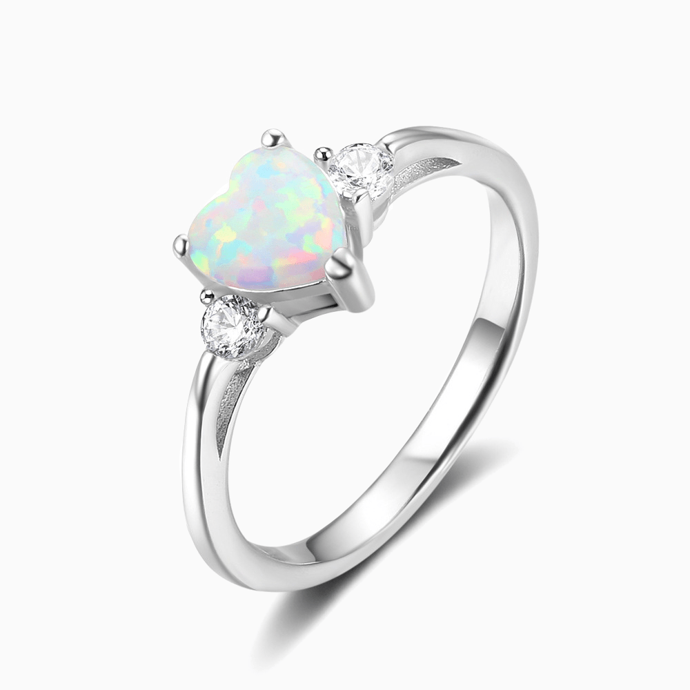 Darling Heart Ring - Opal - Serene Western