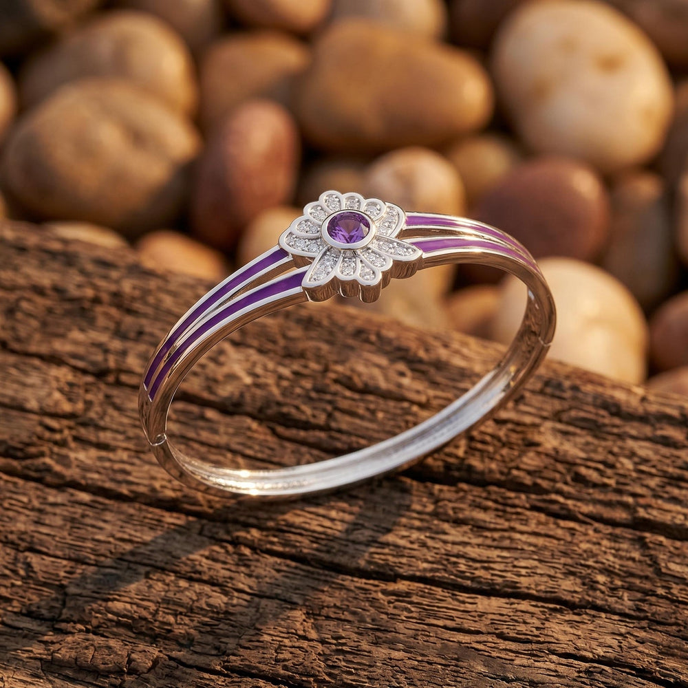 Desert Bloom Bracelet - Amethyst - Serene Western