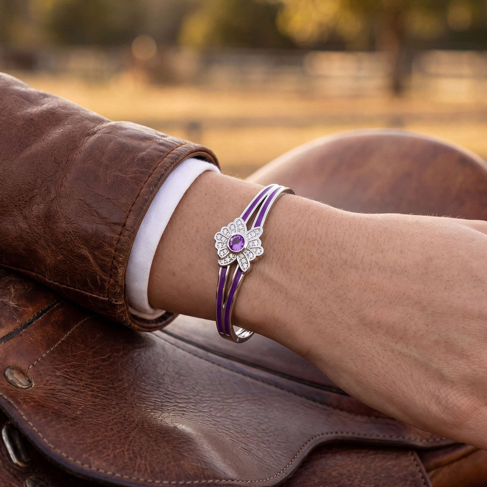 Desert Bloom Bracelet - Amethyst - Serene Western