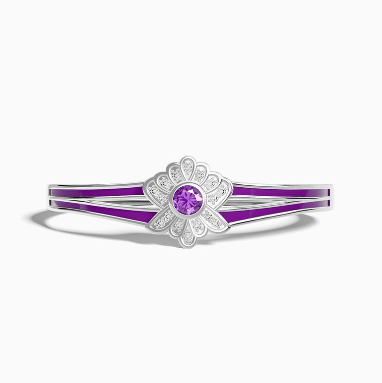Desert Bloom Bracelet - Amethyst - Serene Western