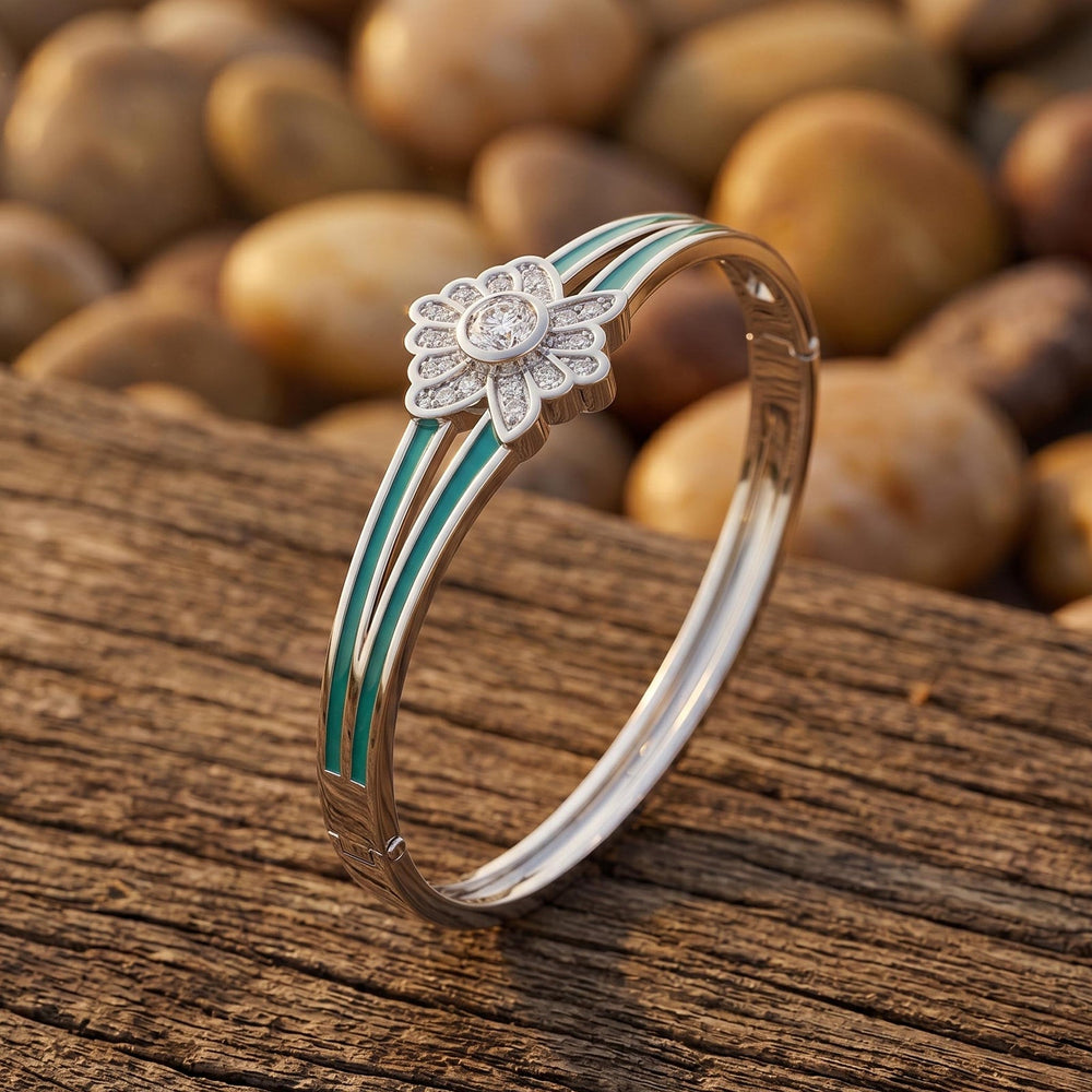 Desert Bloom Bracelet - Moissanite - Serene Western