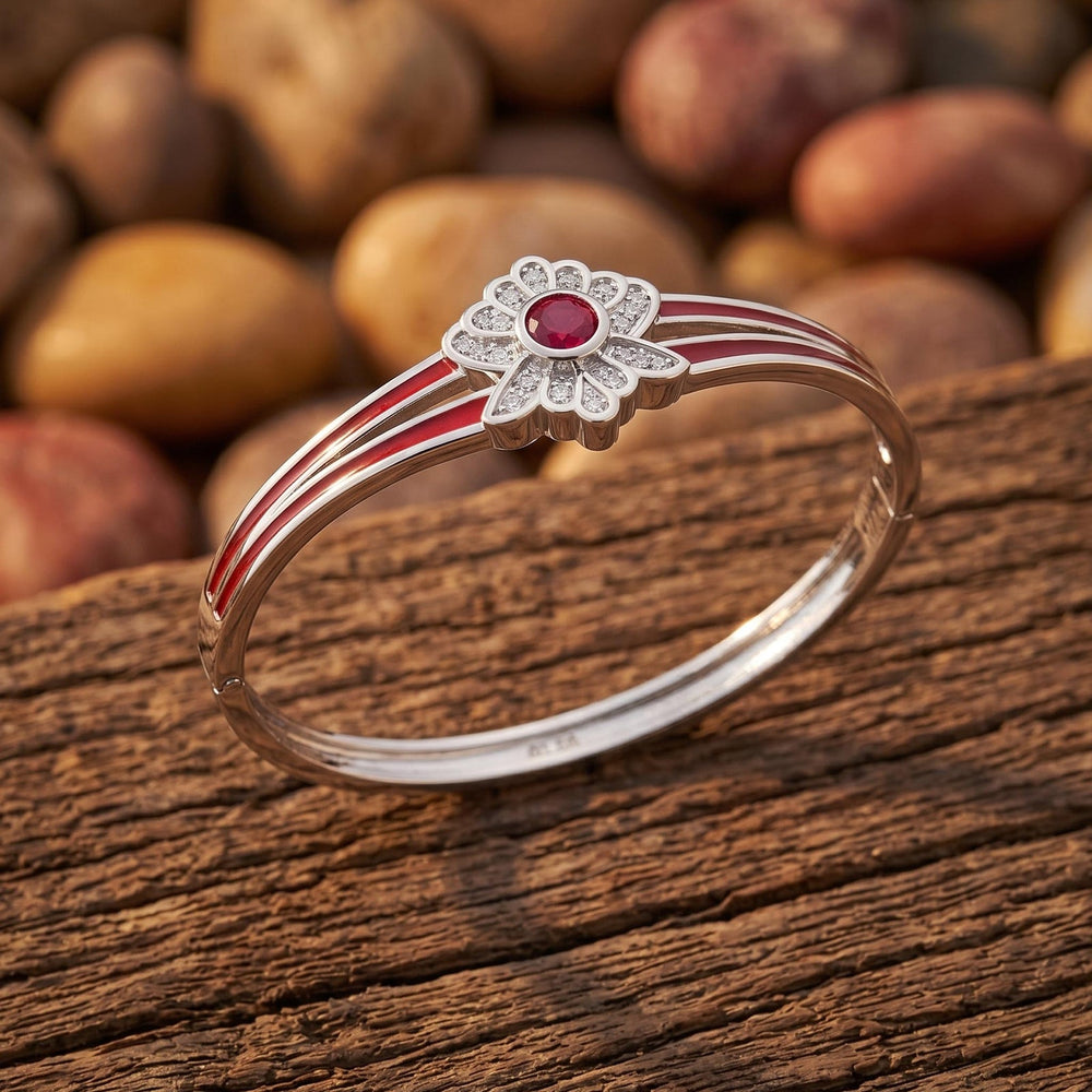Desert Bloom Bracelet - Ruby - Serene Western