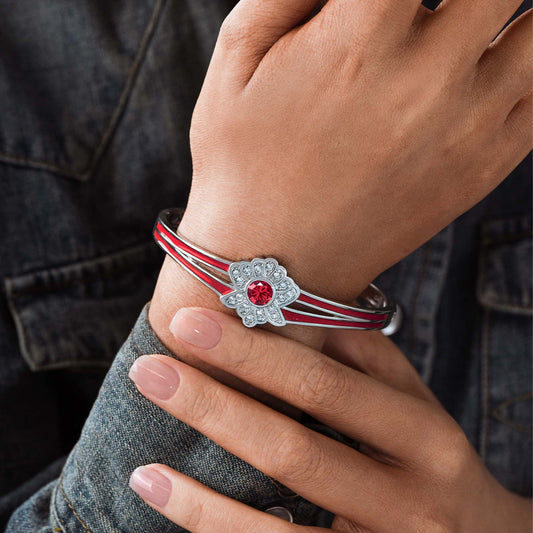 Desert Bloom Bracelet - Ruby - Serene Western