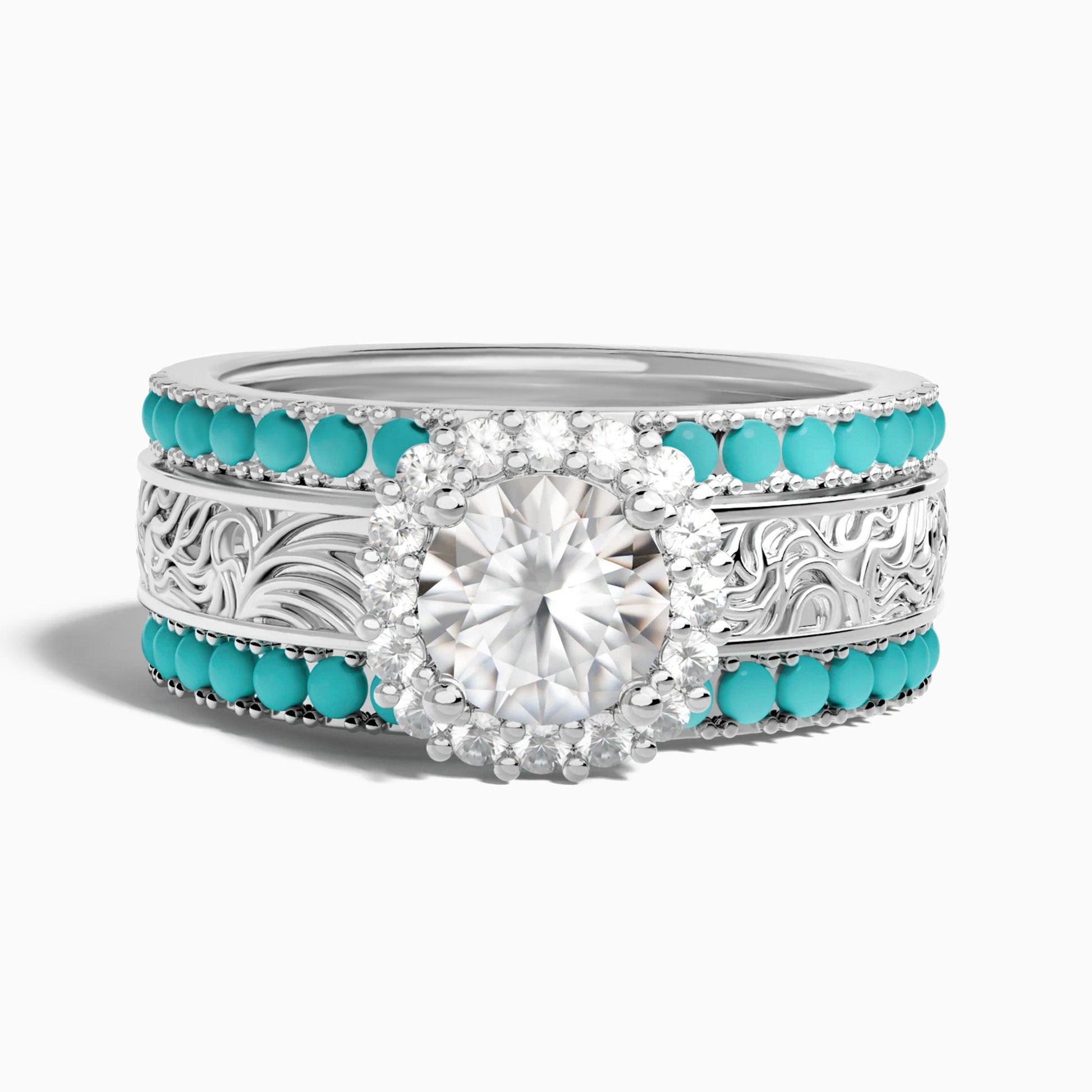 Desert Starpath Ring Set - Serene Western