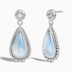 Desert Teardrop Earrings - Moonstone - Serene Western