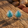 Desert Tears Earrings - Turquoise