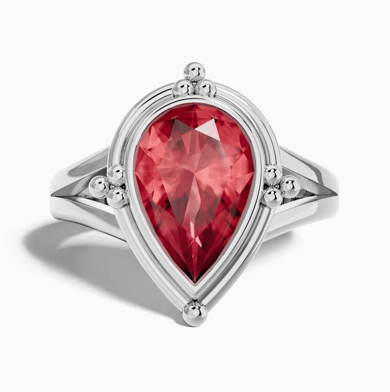 Desert Tears Ring - Ruby - Serene Western