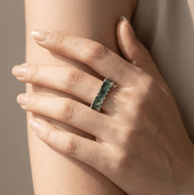 Dewdrop Tiara Ring - Serene Western