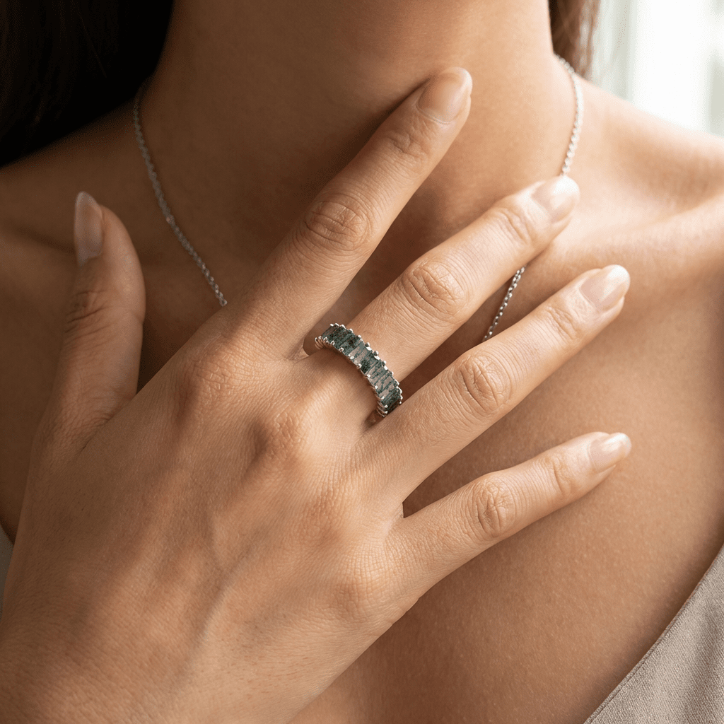 Dewdrop Tiara Ring - Serene Western