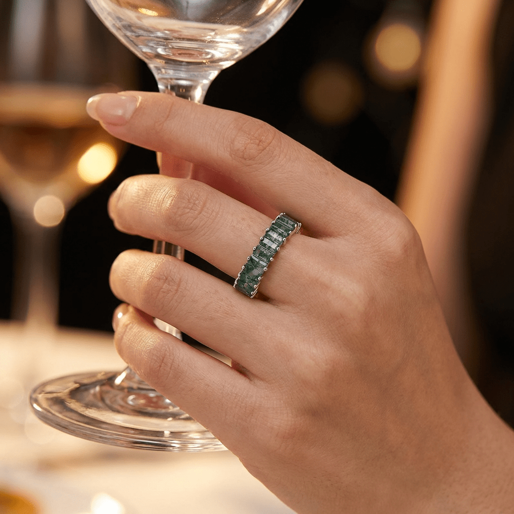 Dewdrop Tiara Ring - Serene Western