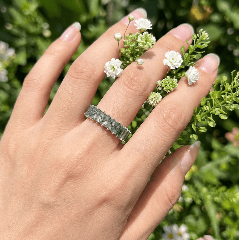 Dewdrop Tiara Ring - Serene Western