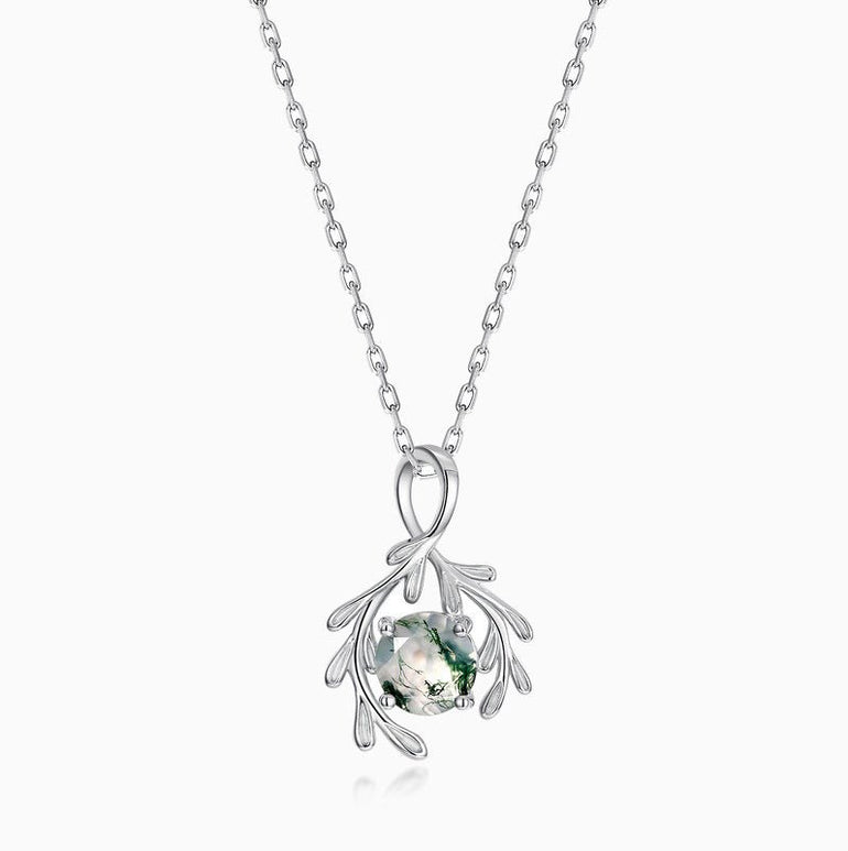 Dewlit Laurel Necklace - Serene Western