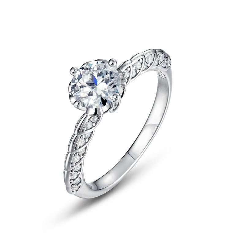 Dewspoken Dawn Ring - Moissanite - Serene Western