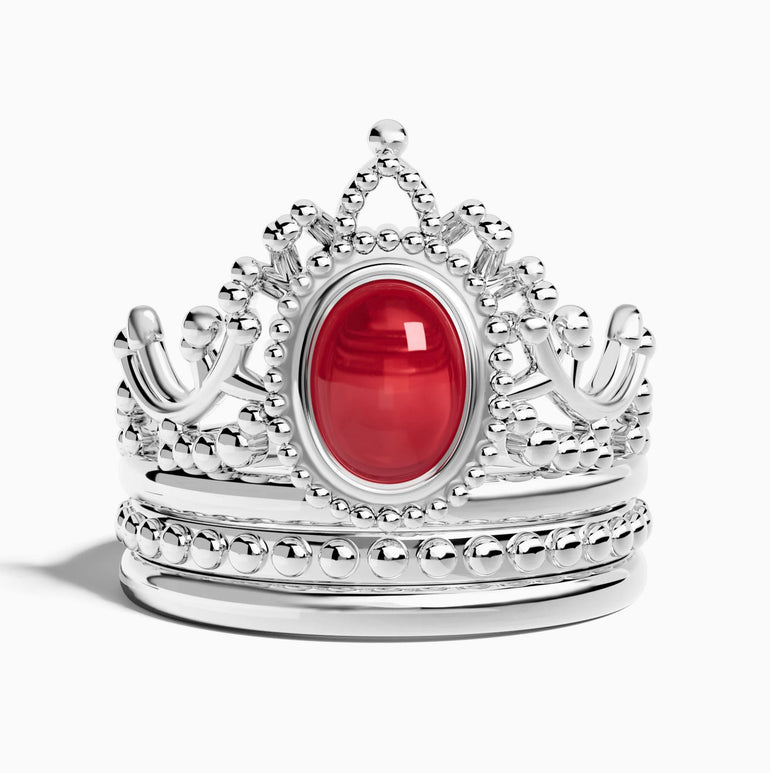 Dustland Crown Ring - Ruby - Serene Western