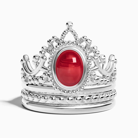 Dustland Crown Ring - Ruby - Serene Western
