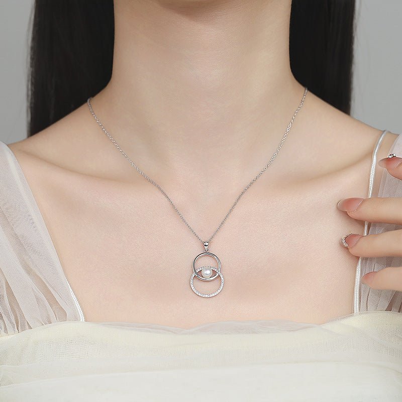 Echo Circle Necklace - Serene Western