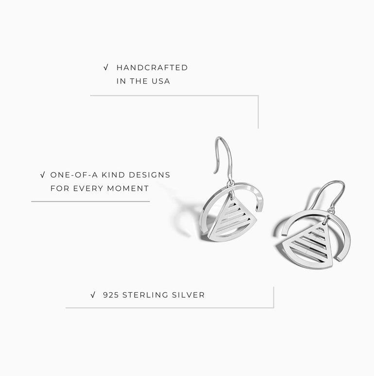 Ecliptic Enigma Earrings - Serene Western