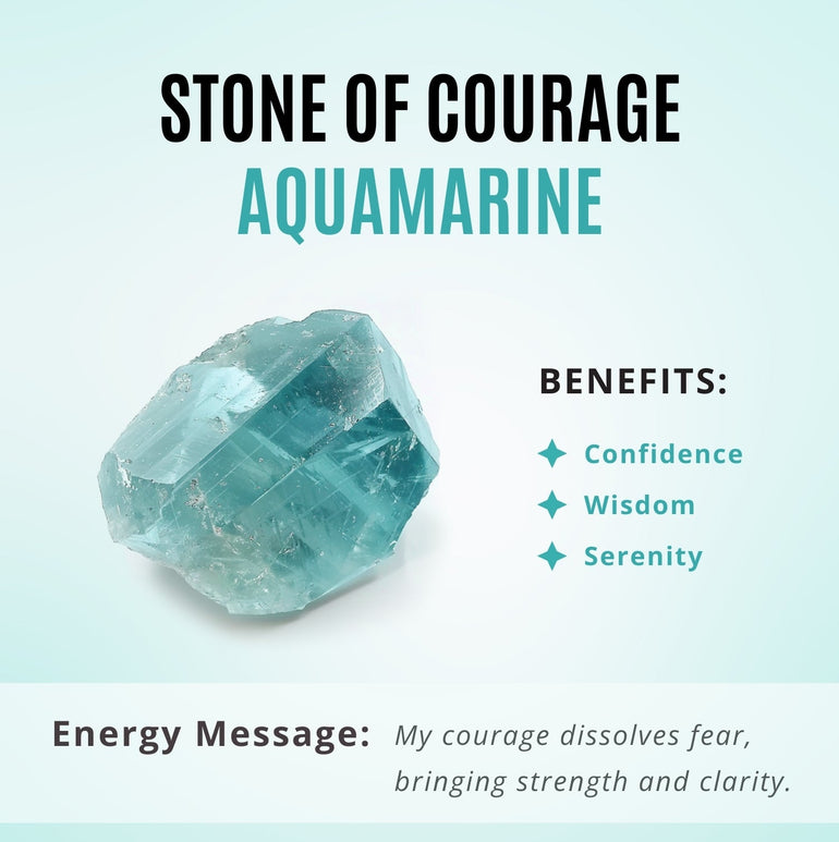 Eden's Embrace Necklace - Aquamarine - Serene Western